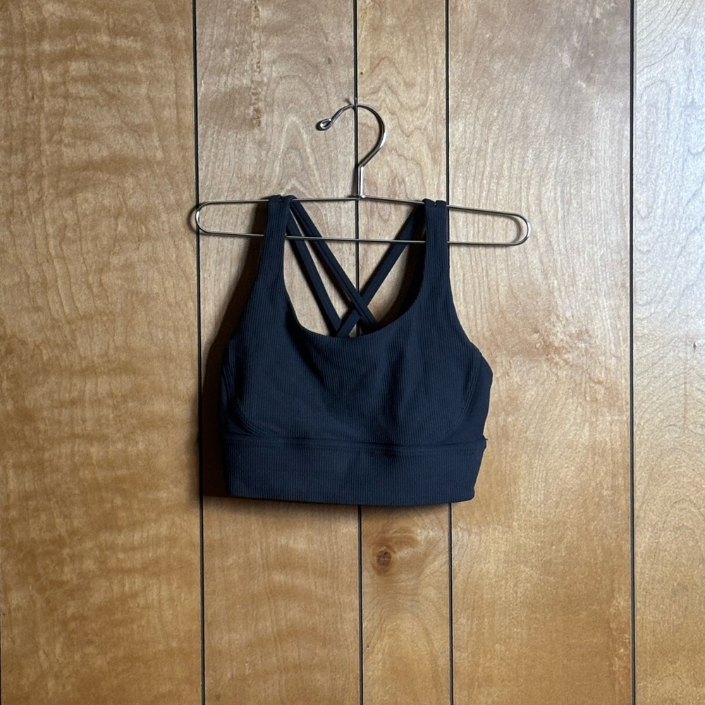 Black Women's Sports Bra